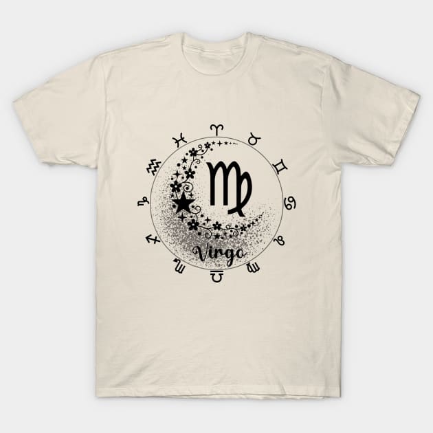 esoteric zodiac signs T-Shirt by Night Fairy